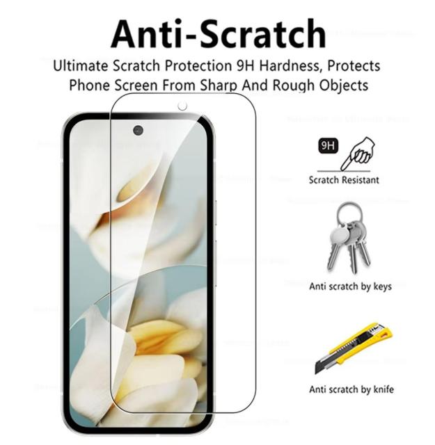 �m�N���A�P�[�X �Z�b�g�nGoogle Pixel 10 Pro �K���X �ی�t�B���� ���Ɏq pixel10pro �N���A �P�[�X �� �Ɠd/AV�� 