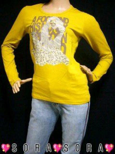 カジュアル♪ガールズロゴ ロンT < 女性ファッション カジュアル♪ガールズロゴ ロンT < 女性ファッションの