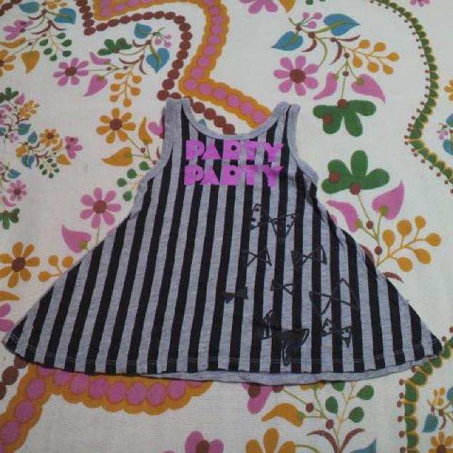 キッズParty party/パーティーパーティー タンク ワンピース 70p < ブランド キッズParty party/パーティーパーティー タンク ワンピース 70p < ブランドの