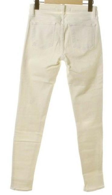 J BRAND☆ダメージ加工白スキニーパンツ25 < ブランド  J BRAND☆ダメージ加工白スキニーパンツ25 < ブランドの