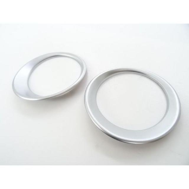 シルバー エアコン ダクト リング 日産 ノート E12 中央 センター < 自動車/バイク シルバー エアコン ダクト リング 日産 ノート E12 中央 センター < 自動車/バイク