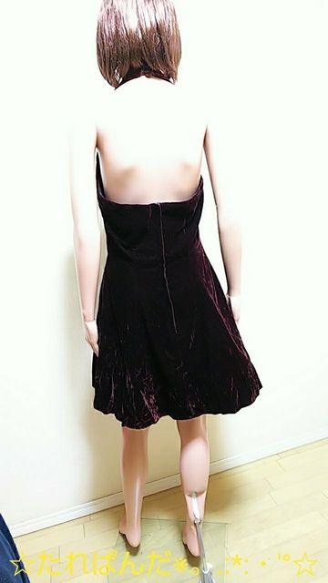 ☆L.A GLO☆美しいワインカラーのパニエINわんぴドレスD103☆3点で即落 < 女性ファッション  ☆L.A GLO☆美しいワインカラーのパニエINわんぴドレスD103☆3点で即落 < 女性ファッションの