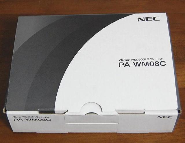 ★NEC PA−WM08C WM3800R用クレードル 中古 付属品あり < PC本体/周辺機器  ★NEC PA−WM08C WM3800R用クレードル 中古 付属品あり < PC本体/周辺機器の