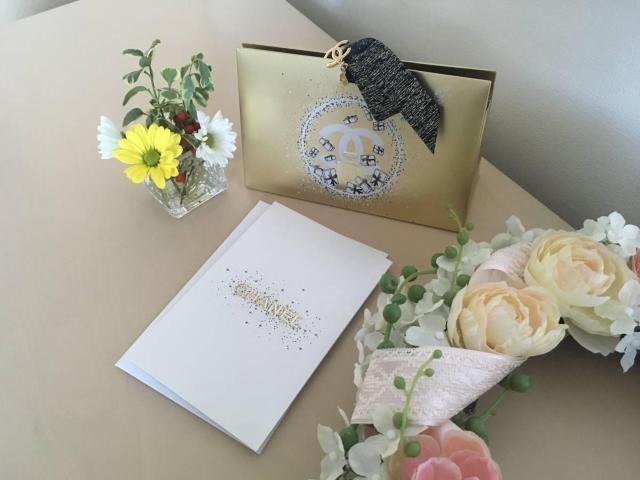 ★CHANEL★コスメパッケージショッパー箱(3)★ギフトラッピング・リング付き★送料込み < ブランド  ★CHANEL★コスメパッケージショッパー箱(3)★ギフトラッピング・リング付き★送料込み < ブランドの