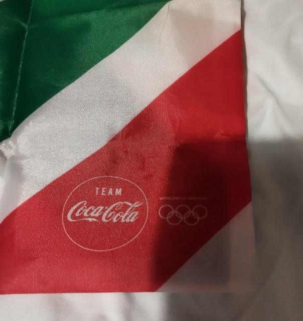 コカ・コーラ TOKYO2020 折りたたみ エコバッグ 横型A4すっぽり < 女性ファッション  コカ・コーラ TOKYO2020 折りたたみ エコバッグ 横型A4すっぽり < 女性ファッションの