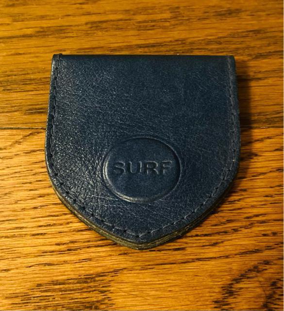SURF サーフ サーファー レザー 本革 マネークリップ マグネット < 男性ファッション  SURF サーフ サーファー レザー 本革 マネークリップ マグネット  < 男性ファッションの