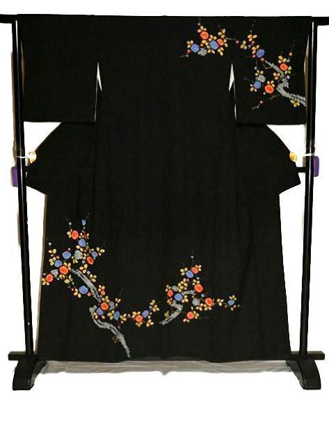 【最高級】美品 縮緬 金彩 絞り染め 花柄 鹿の子柄 訪問着 身丈159cm 裄丈63cm T3418 < 女性ファッション  【最高級】美品 縮緬 金彩 絞り染め 花柄 鹿の子柄 訪問着 身丈159cm 裄丈63cm T3418 < 女性ファッションの