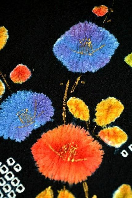 【最高級】美品 縮緬 金彩 絞り染め 花柄 鹿の子柄 訪問着 身丈159cm 裄丈63cm T3418 < 女性ファッション  【最高級】美品 縮緬 金彩 絞り染め 花柄 鹿の子柄 訪問着 身丈159cm 裄丈63cm T3418 < 女性ファッションの