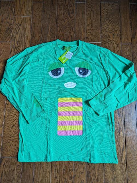 キャラクターTシャツ ガチャピン 大きいサイズ < 男性ファッション  キャラクターTシャツ ガチャピン 大きいサイズ < 男性ファッションの