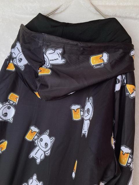 NieR CLOTHING プリント 長袖 ゆったり ロング パーカー トップス F N2m < 女性ファッション  NieR CLOTHING プリント 長袖 ゆったり ロング パーカー トップス F N2m < 女性ファッションの