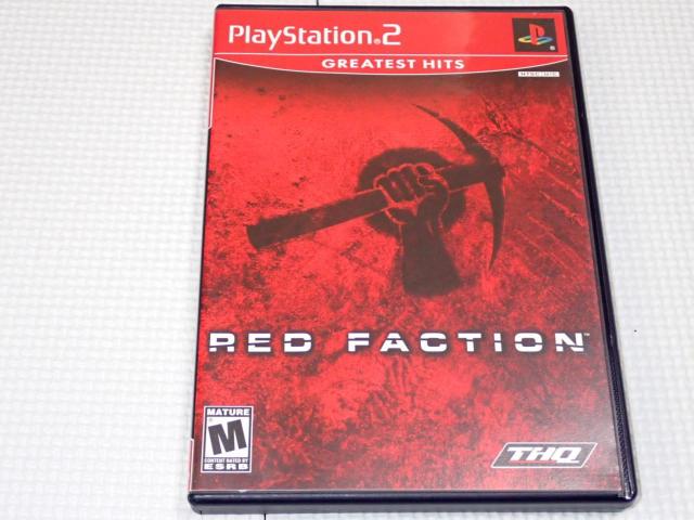 PS2RED FACTION GREATEST HITS CO kĔ   Q[{/\tg 