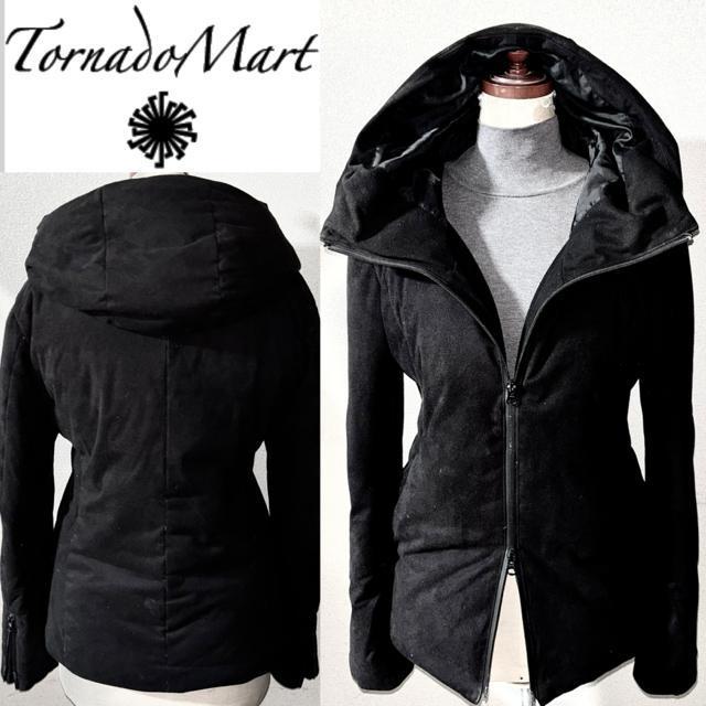 TORNADO MART トルネードマート 定価4.5万円程 ボリュームネック ダウン ジャケット L 細身 ライダース アウター < ブランド TORNADO MART トルネードマート 定価4.5万円程 ボリュームネック ダウン ジャケット L 細身 ライダース アウター < ブランドの