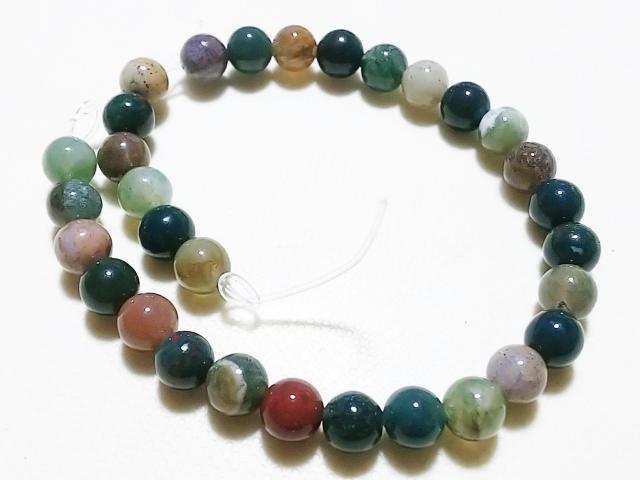 天然石★インド瑪瑙 ラウンド6mm 半連 < 女性アクセサリー/時計 天然石★インド瑪瑙 ラウンド6mm 半連 < 女性アクセサリー/時計の