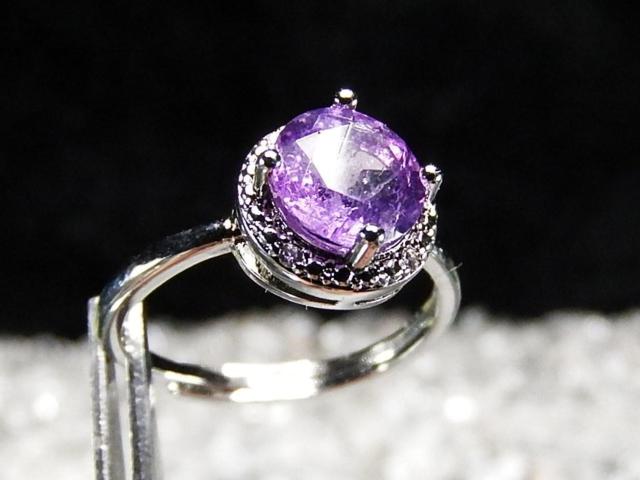 天然アメジスト指輪天然石リング約13号〜14号微調整可能2月の誕生石 < 女性アクセサリー/時計 天然アメジスト指輪天然石リング約13号〜14号微調整可能2月の誕生石 < 女性アクセサリー/時計の
