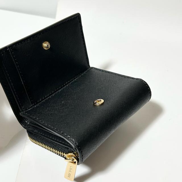 MICHAEL KORS マイケルコース レザー 三つ折り財布 ブラック レディース < ブランド MICHAEL KORS マイケルコース レザー 三つ折り財布 ブラック レディース < ブランドの