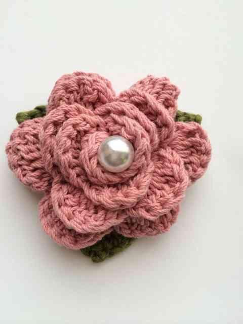 ハンドメイド ストールピン 大きめ 薔薇 コットン ピンク axes好 < 女性ファッション  ハンドメイド ストールピン 大きめ 薔薇 コットン ピンク axes好 < 女性ファッションの