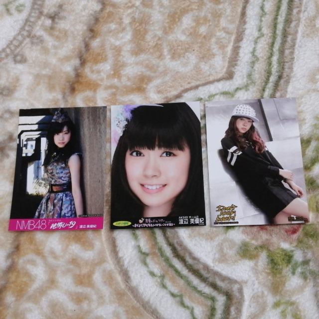 元NMB48渡辺美優紀☆公式生写真〜まとめ売り9枚セット! < タレントグッズ  元NMB48渡辺美優紀☆公式生写真〜まとめ売り9枚セット! < タレントグッズの