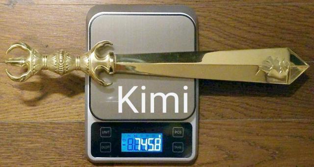 【希少】【数量限定】佳品 仏教美術 密教法具 三鈷剣 不動明 < インテリア/ライフ  【希少】【数量限定】佳品 仏教美術 密教法具 三鈷剣 不動明 < インテリア/ライフの