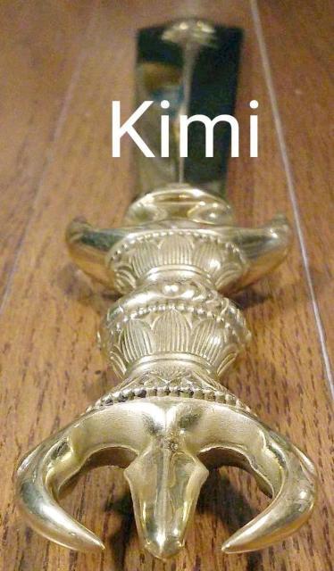 【希少】【数量限定】佳品 仏教美術 密教法具 三鈷剣 不動明 < インテリア/ライフ  【希少】【数量限定】佳品 仏教美術 密教法具 三鈷剣 不動明 < インテリア/ライフの