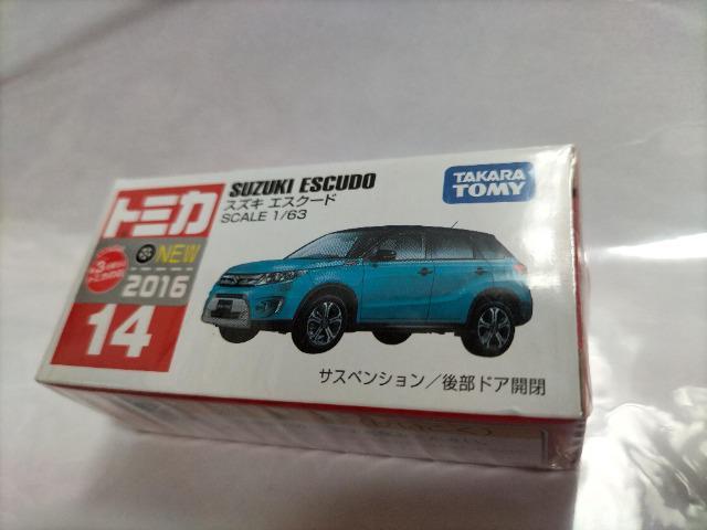 トミカ 旧14 スズキ エスクード 初回箱 未開封 新品 販売終了品 < ホビー  トミカ 旧14 スズキ エスクード 初回箱 未開封 新品 販売終了品 < ホビーの