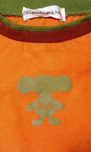 特価! h.n.重ね着風Tシャツグリーン&オレンジ < 女性ファッション  特価! h.n.重ね着風Tシャツグリーン&オレンジ < 女性ファッションの