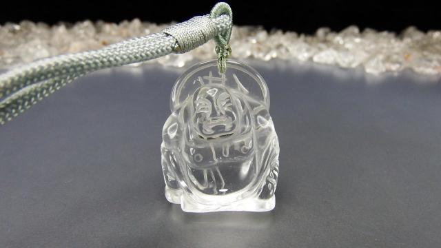 天然石AA水晶布袋様模様佛手彫りペンダントトップ紐ネックレス一路順風 < 男性アクセサリー/時計  天然石AA水晶布袋様模様佛手彫りペンダントトップ紐ネックレス一路順風 < 男性アクセサリー/時計の