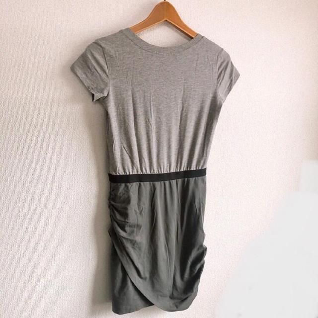 ◆theory/セオリー◆半袖ミニワンピース★グレー*サイズ2*シンプルコーデ♪美品 < ブランド  ◆theory/セオリー◆半袖ミニワンピース★グレー*サイズ2*シンプルコーデ♪美品 < ブランドの