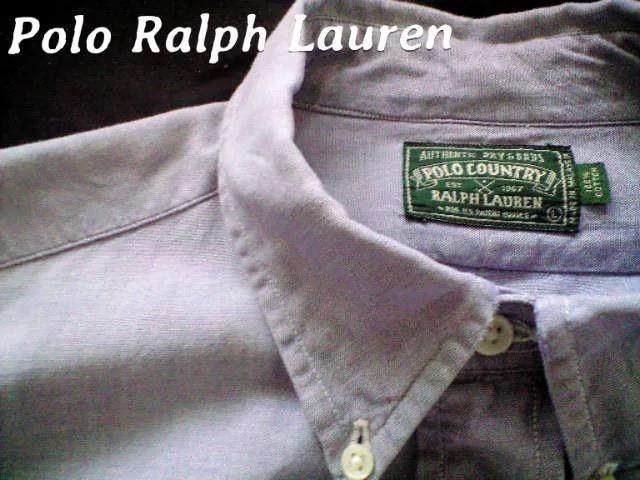 【Polo Country】ラルフローレン Vintage Washed オックスフォードシャツ L/Blue < ブランド 【Polo Country】ラルフローレン Vintage Washed オックスフォードシャツ L/Blue < ブランドの