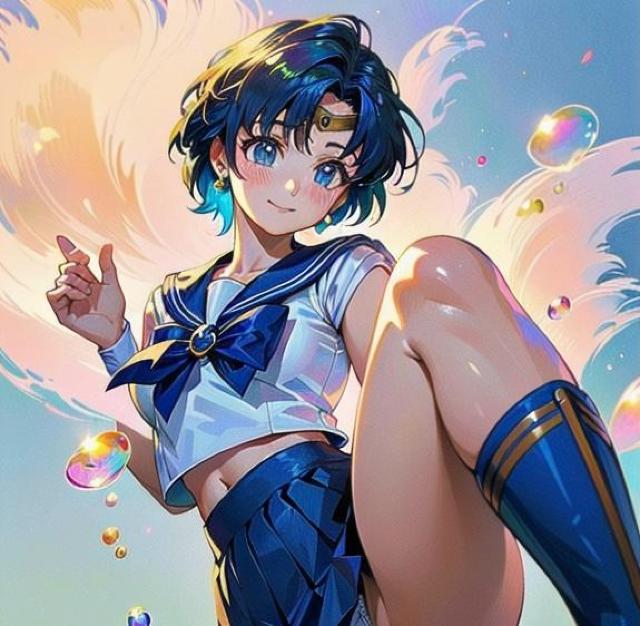173 AI Girls オリジナル美少女 セーラーマーキュリー アート A4ポスター 高画質、光沢紙 3落札毎に+1枚サービス < アニメ/コミック/キャラクター  173 AI Girls オリジナル美少女 セーラーマーキュリー アート A4ポスター 高画質、光沢紙 3落札毎に+1枚サービス < アニメ/コミック/キャラクターの