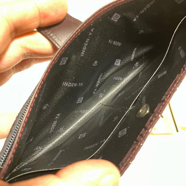 【保管未使用】【印傳屋 / INDEN-YA】 鹿革 長財布 / ダークパープル < 女性ファッション  【保管未使用】【印傳屋 / INDEN-YA】 鹿革 長財布 / ダークパープル < 女性ファッションの