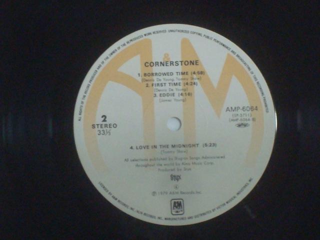 R[i[EXg[iCORNERSTONEj / XeBbNXiSTYXj ѕtLP  CD/DVD/rfI 