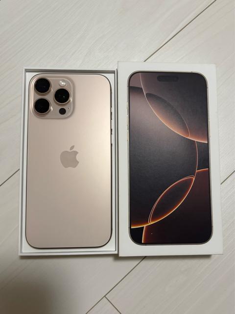 iPhone16ProMax256GBデザートチタニウム < 家電/AV  iPhone16ProMax256GBデザートチタニウム < 家電/AVの