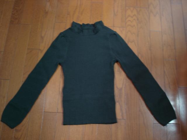 ★ケティ ketty 襟元フリルのリブ編みデザインニット★着用1・2度!超激安! < ブランド ★ケティ ketty 襟元フリルのリブ編みデザインニット★着用1・2度!超激安! < ブランドの