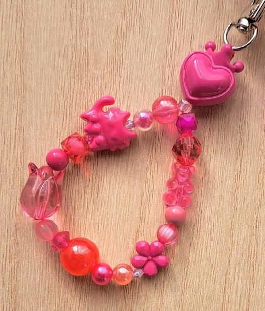 ME:I RINON 村上璃杏 キーホルダー ビビッドピンク < タレントグッズ ME:I RINON 村上璃杏 キーホルダー ビビッドピンク < タレントグッズの