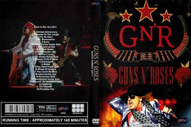 GUNS N' ROSES ROCK IN RIO 2011 KY   CD/DVD/rfI 