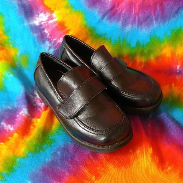 19cm□軽量パイソン柄型押し切り替え革靴■ローファー < キッズ/ベビー 19cm□軽量パイソン柄型押し切り替え革靴■ローファー < キッズ/ベビーの