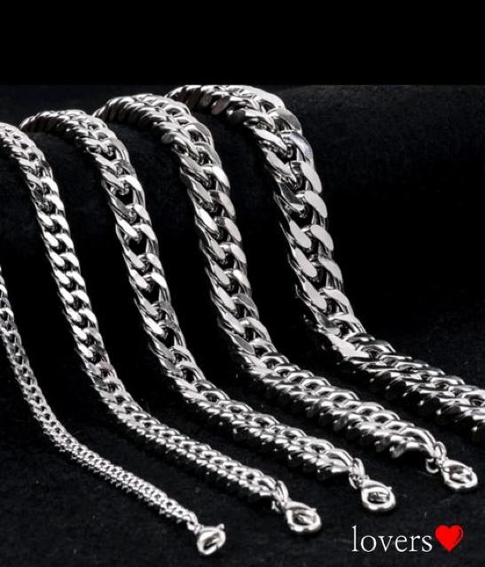 送料込10mm幅シルバーステンレスダブル2面カットチェーンブレス < 女性アクセサリー/時計  送料込10mm幅シルバーステンレスダブル2面カットチェーンブレス  < 女性アクセサリー/時計の