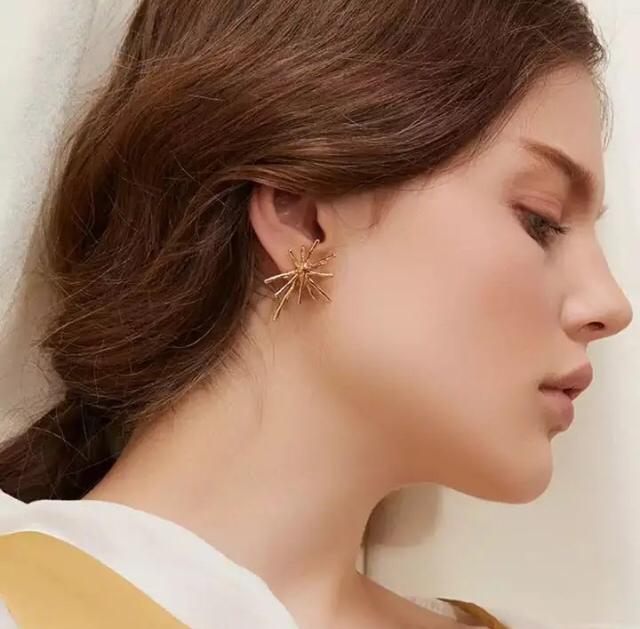 定価2,970円●minia【新品】花火スパークパーツピアス●ゴールド < 女性アクセサリー/時計  定価2,970円●minia【新品】花火スパークパーツピアス●ゴールド < 女性アクセサリー/時計の
