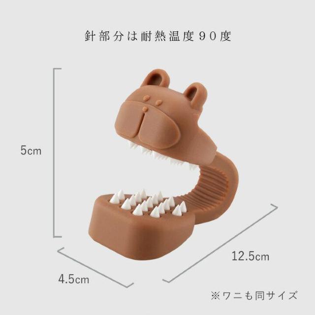手を汚さず安全スピーディー・食材しっかり掴める♪スライサーやおろし器の調理 指楽クマとんぐ クマブラウン < インテリア/ライフ  手を汚さず安全スピーディー・食材しっかり掴める♪スライサーやおろし器の調理 指楽クマとんぐ クマブラウン < インテリア/ライフの