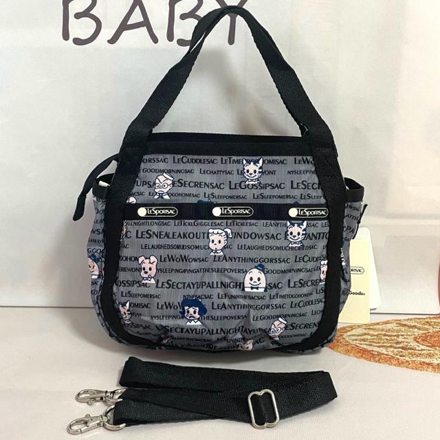 ★新品★ レスポートサック オサムグッズ グレー オサムタイポグラフィ 2way ショルダーバッグ スモールジェニー 8056 < 女性ファッション  ★新品★ レスポートサック オサムグッズ グレー オサムタイポグラフィ 2way ショルダーバッグ スモールジェニー 8056 < 女性ファッションの