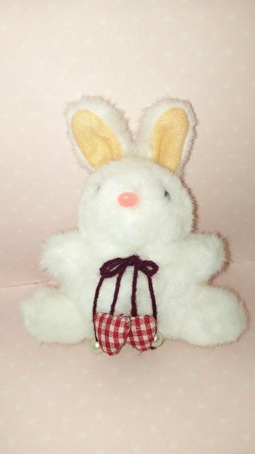 昭和レトロうさぎウサギぬいぐるみサイズ約16cmビンテージ < おもちゃ  昭和レトロうさぎウサギぬいぐるみサイズ約16cmビンテージ  < おもちゃの