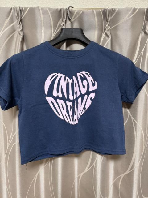 ミニTシャツ★紺色×ピンクのロゴ★フリー < 女性ファッション ミニTシャツ★紺色×ピンクのロゴ★フリー < 女性ファッションの