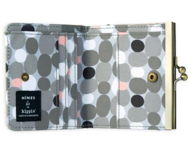 リンネル雑誌付録★ニーム×キッピス★北欧柄がま口二つ折り財布&カードセット < 女性ファッション リンネル雑誌付録★ニーム×キッピス★北欧柄がま口二つ折り財布&カードセット < 女性ファッションの