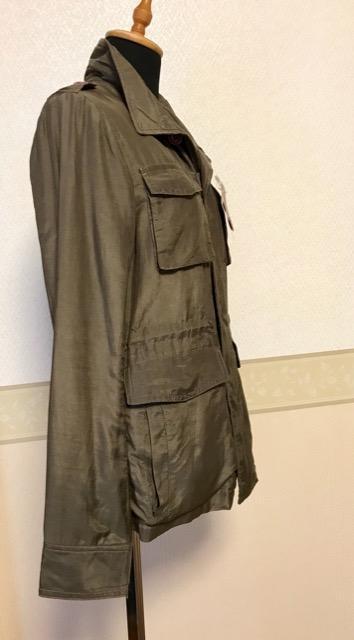 Doux archives 未使用 タグ付き 綿 シルク ジャケット カーキ < 女性ファッション Doux archives 未使用 タグ付き 綿 シルク ジャケット カーキ < 女性ファッションの