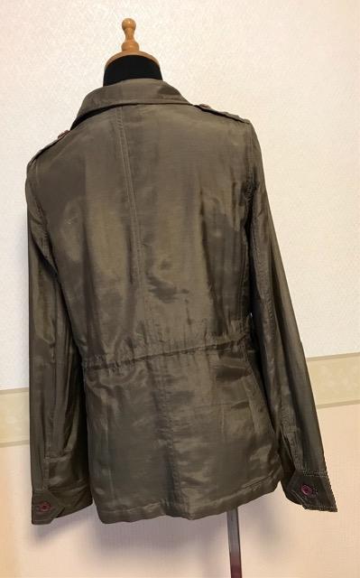 Doux archives 未使用 タグ付き 綿 シルク ジャケット カーキ < 女性ファッション Doux archives 未使用 タグ付き 綿 シルク ジャケット カーキ < 女性ファッションの