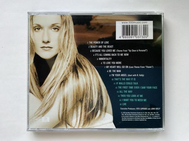 セリーヌ・ディオン ALL THE WAY... A Decade Of Song ベストアルバム CD < CD/DVD/ビデオ セリーヌ・ディオン ALL THE WAY... A Decade Of Song ベストアルバム CD < CD/DVD/ビデオの