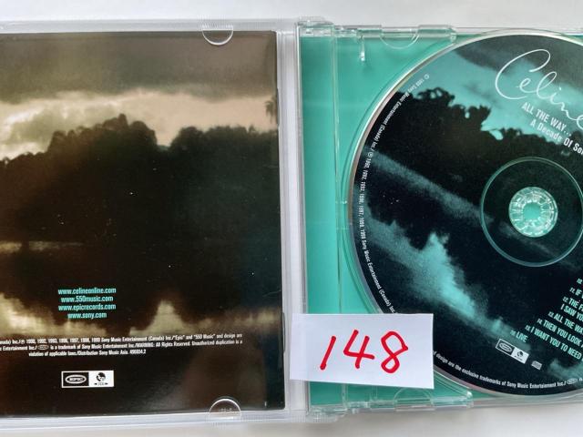 セリーヌ・ディオン ALL THE WAY... A Decade Of Song ベストアルバム CD < CD/DVD/ビデオ セリーヌ・ディオン ALL THE WAY... A Decade Of Song ベストアルバム CD < CD/DVD/ビデオの
