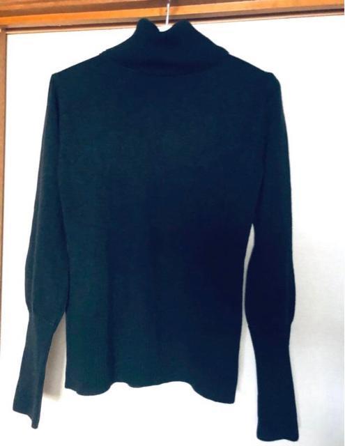 BODY JEINE 柔らかニットのタートルセーター 袖のリブ長めがポイント < 女性ファッション BODY JEINE 柔らかニットのタートルセーター 袖のリブ長めがポイント < 女性ファッションの