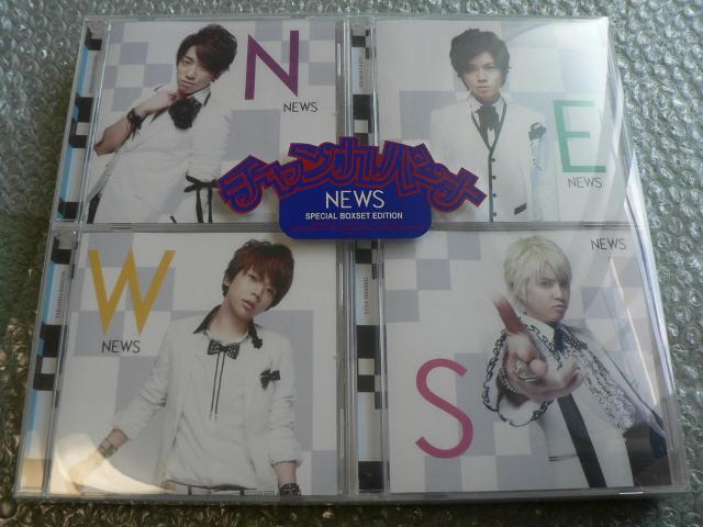 NEWS/チャンカパーナ【初回スペシャルBOX】4CD+DVD/他にも出品中 < タレントグッズ  NEWS/チャンカパーナ【初回スペシャルBOX】4CD+DVD/他にも出品中  < タレントグッズの