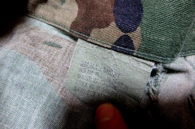 ◆ウッドランド トラウザー パンツ 迷彩 ミリタリー 中古品 米軍 実物 アメリカ SMALL SHOR < 男性ファッション  ◆ウッドランド トラウザー パンツ 迷彩 ミリタリー 中古品 米軍 実物 アメリカ SMALL SHOR < 男性ファッションの